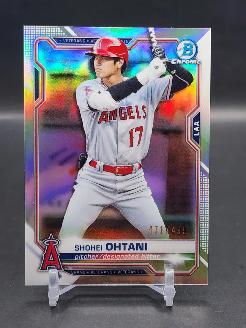 2021 Bowman Chrome Shohei Ohtani /499