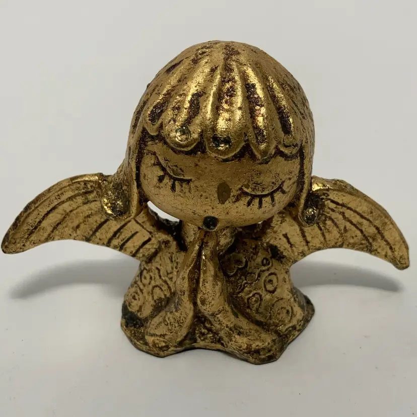 Made In Italy Golden Angel! 3 1/4” Tall 4” Wide!