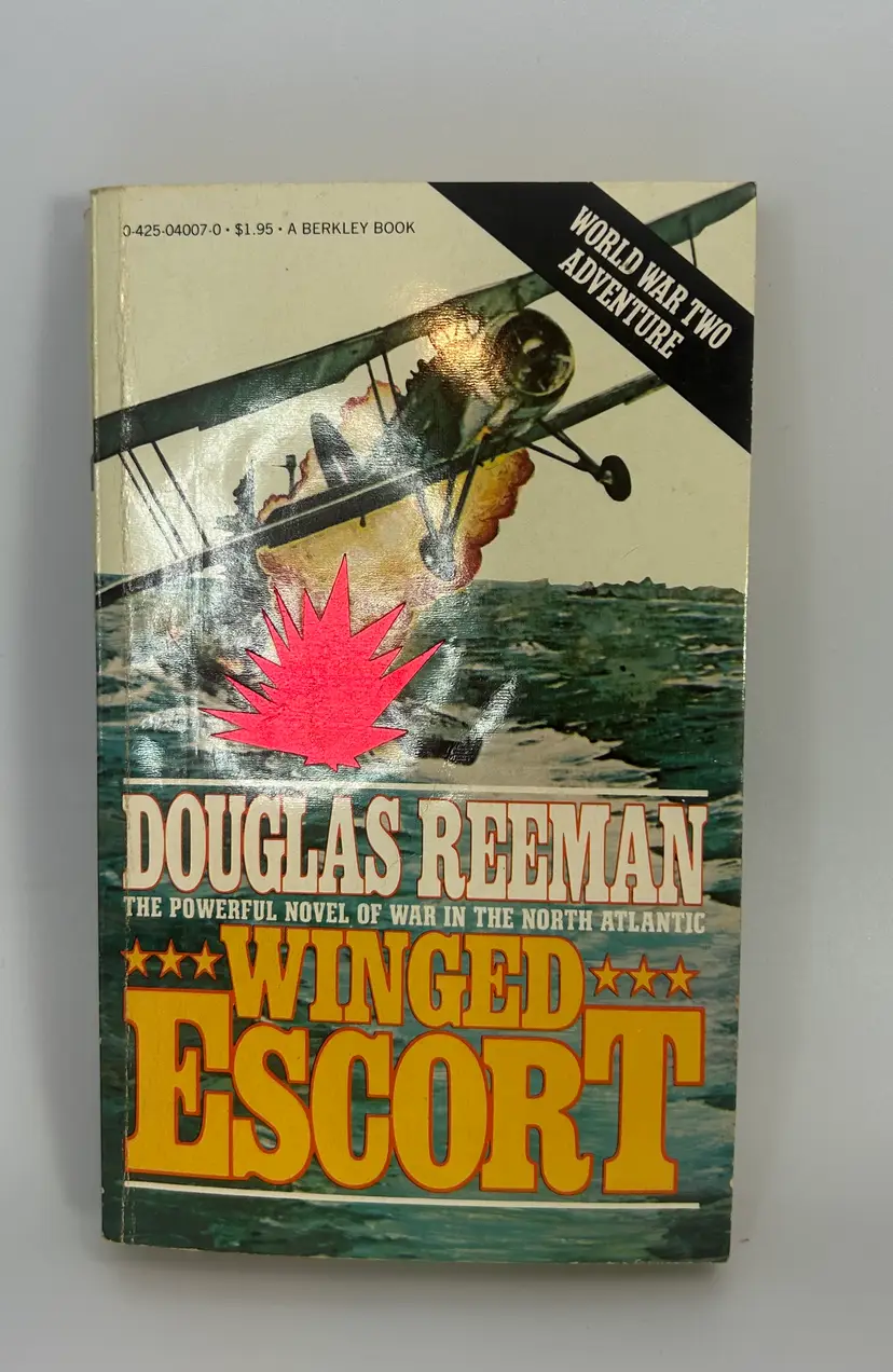 Vintage 'Winged Escort' Douglas Reeman Paperback 1978 Berkley Book