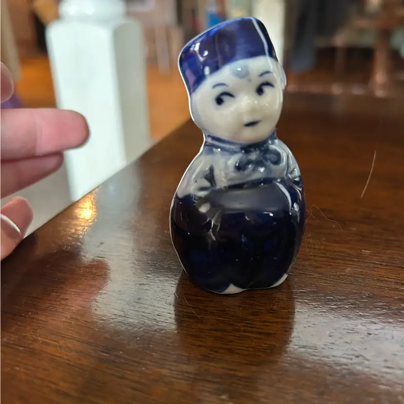 Blue And White Boy