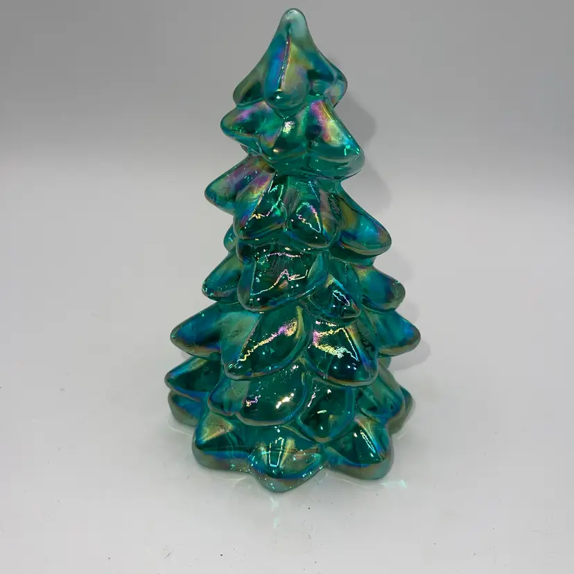 Mosser 5.5 Inch Teal Green Carnival Tree