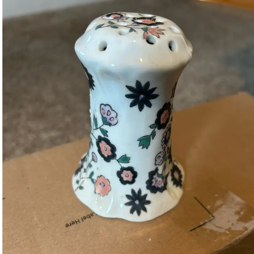 Vintage Hat Pin Holder Hand Painted