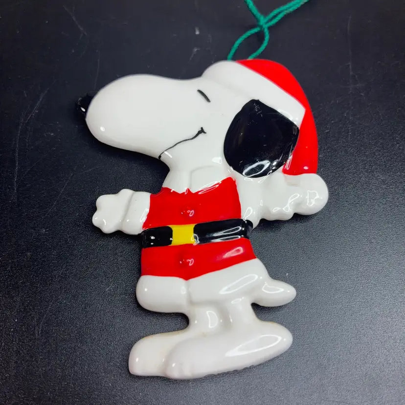 #37 - Vintage Japan Peanuts Ornament Snoopy