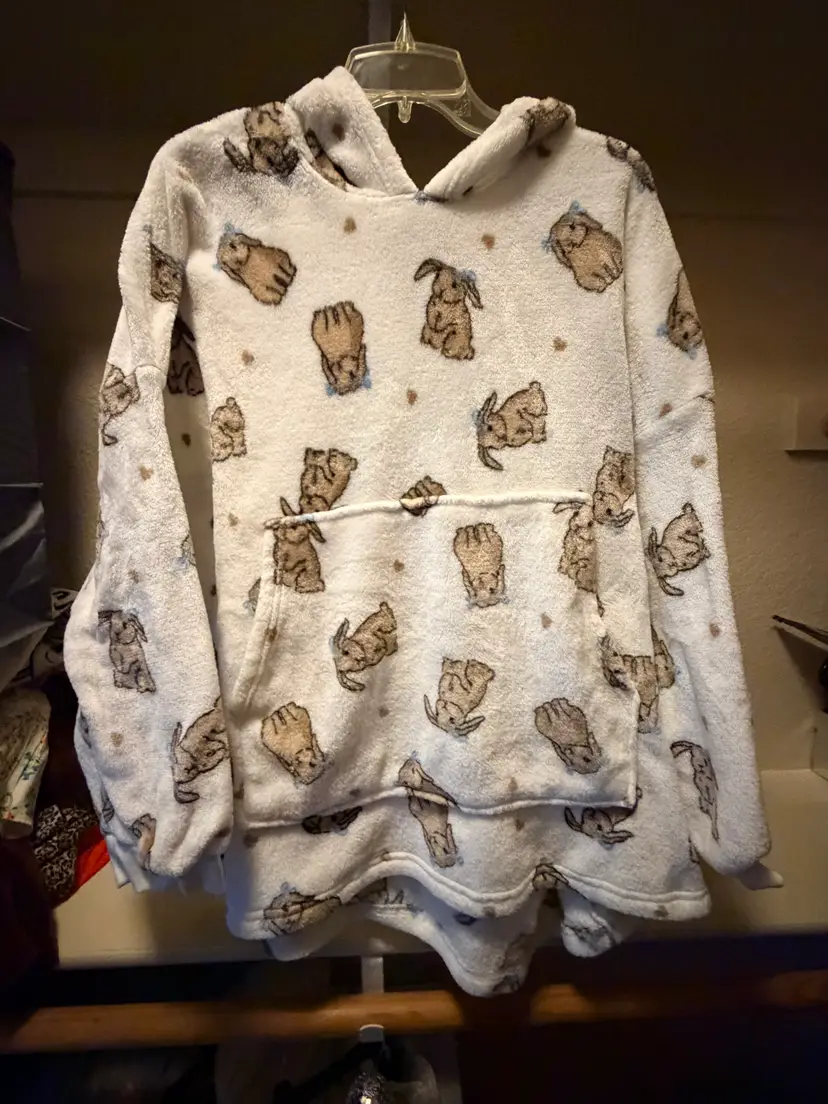 Arizona Body Plush Bunny Hoodie