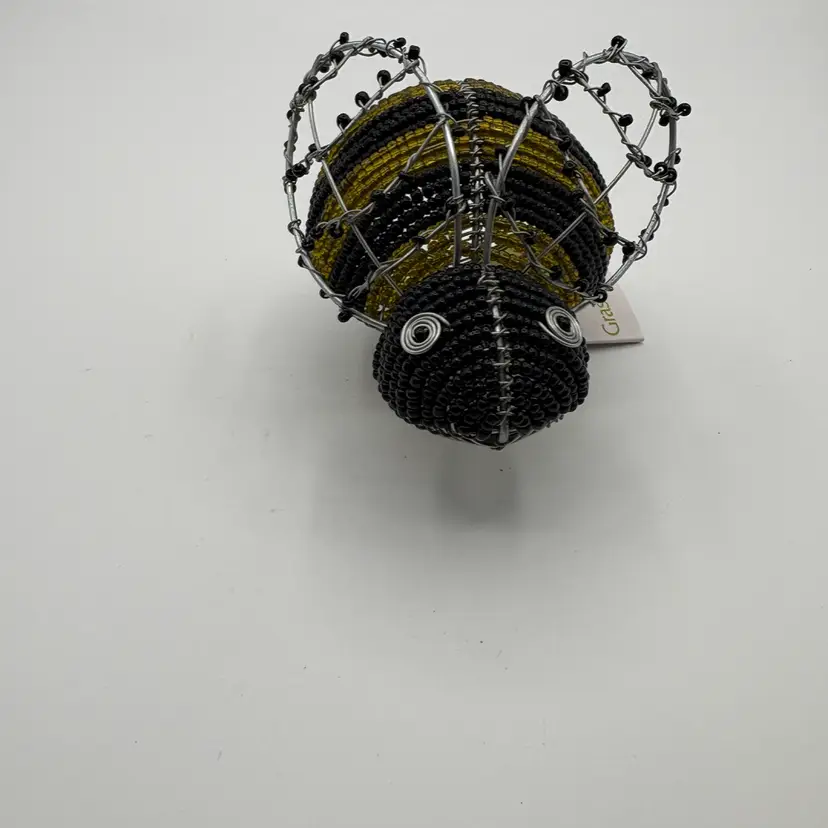 Beadwork Beaded Wired Bee