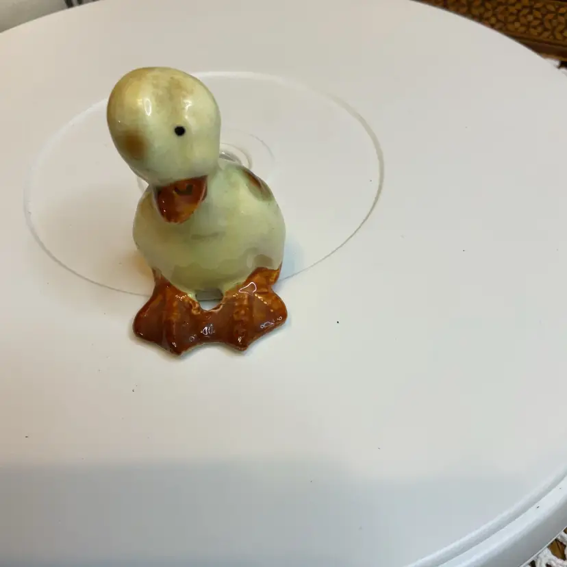 Sad Ceramic Duck