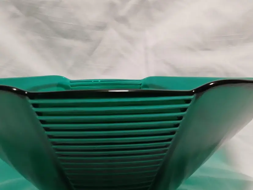 Vintage Green Glass Bowl