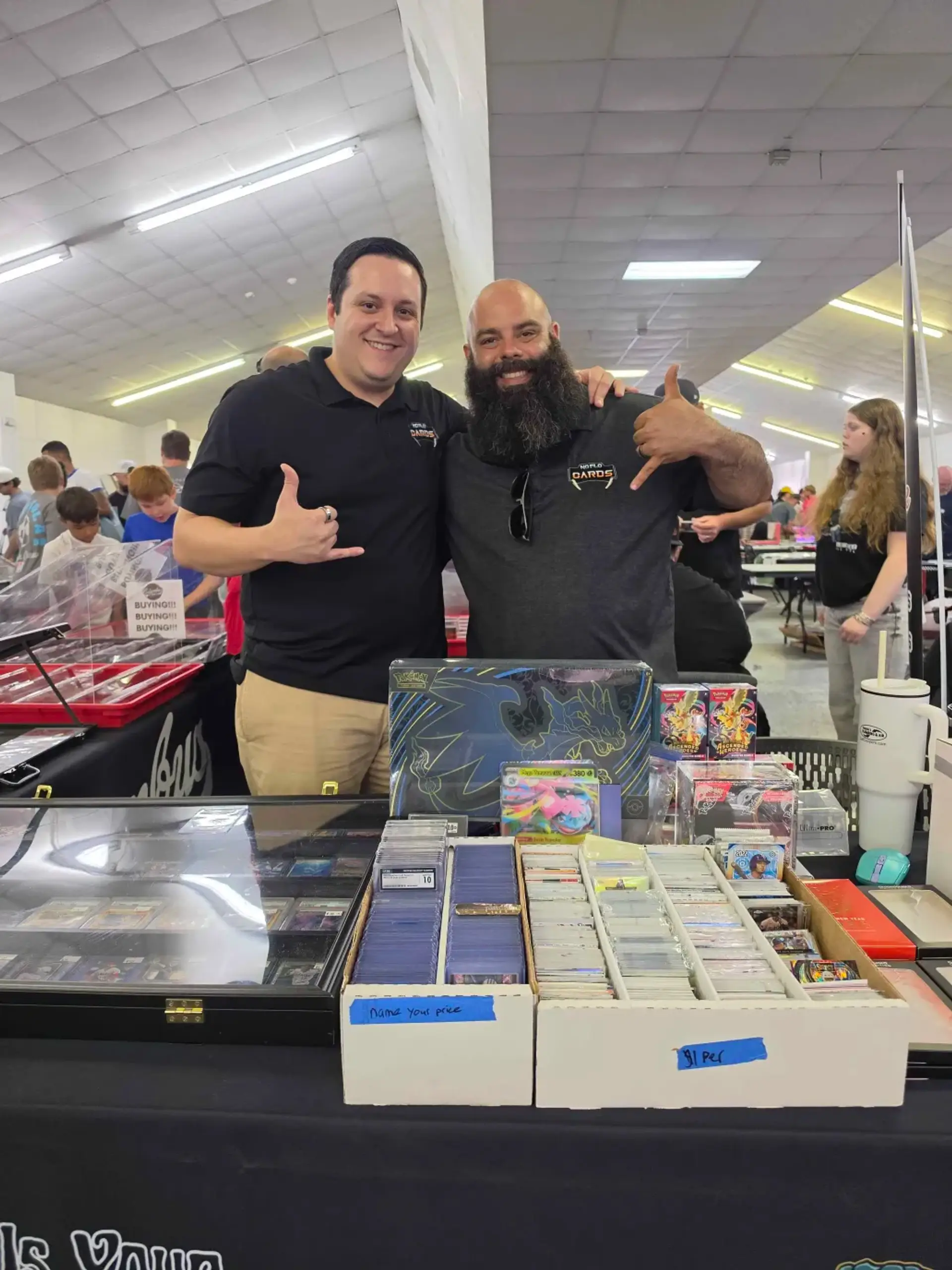 Enzo and Papayon, founders of CardKulture