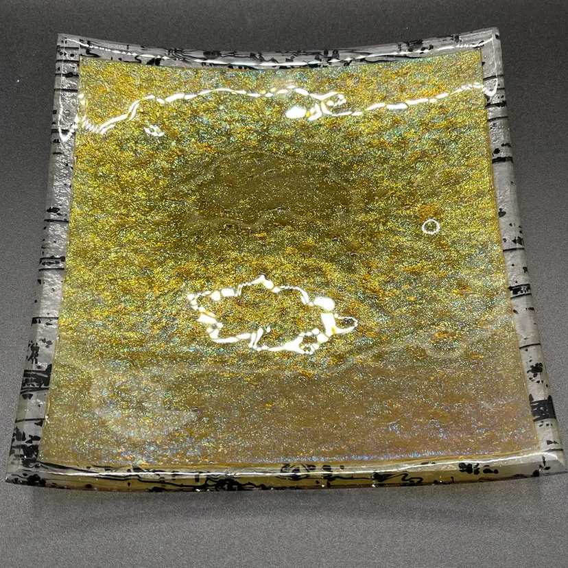 Fused Glass Plate