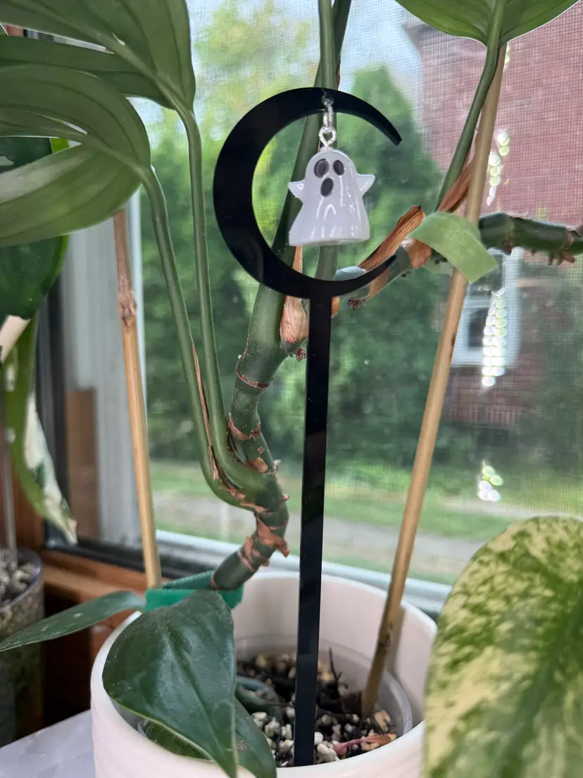 Ghostie Plant Stake (Glow in the Dark)