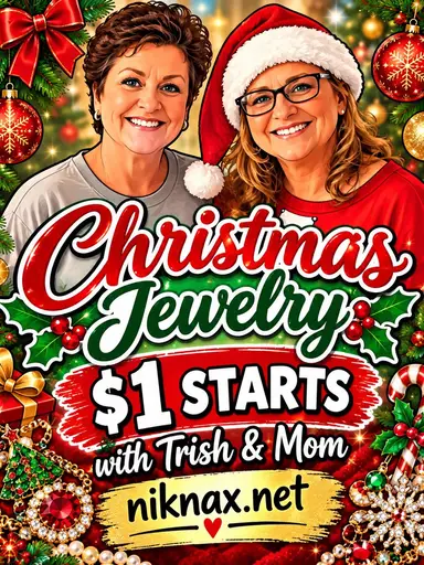 Christmas Jewelry $1 Starts! ￼
