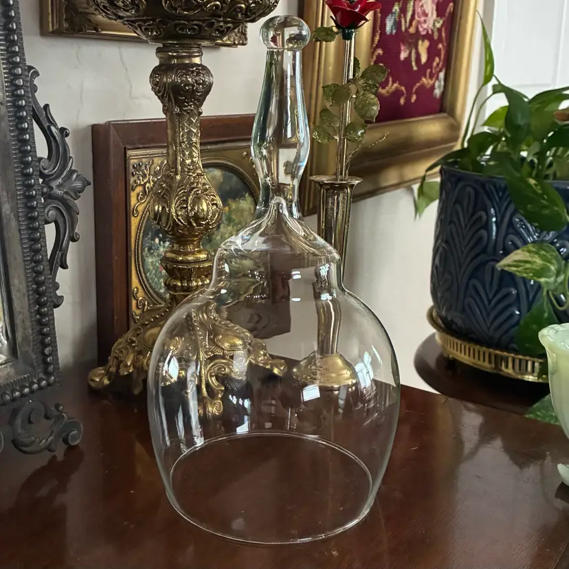 🐇Vintage Glass Bell Cloche