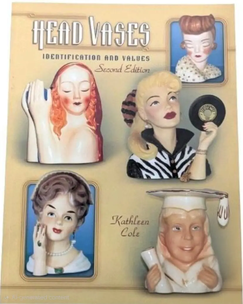 Head Vases : Identification And Values (Second Edition) by Kathleen Cole, Paperback