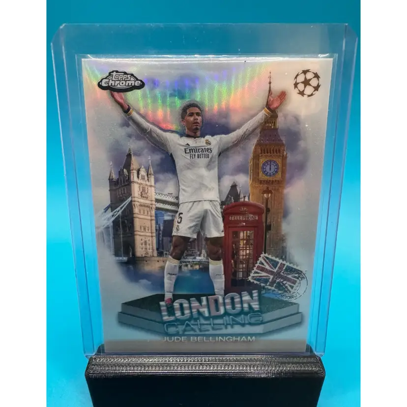 Jude Bellingham Topps Chrome London Is Calling Real Madrid & England