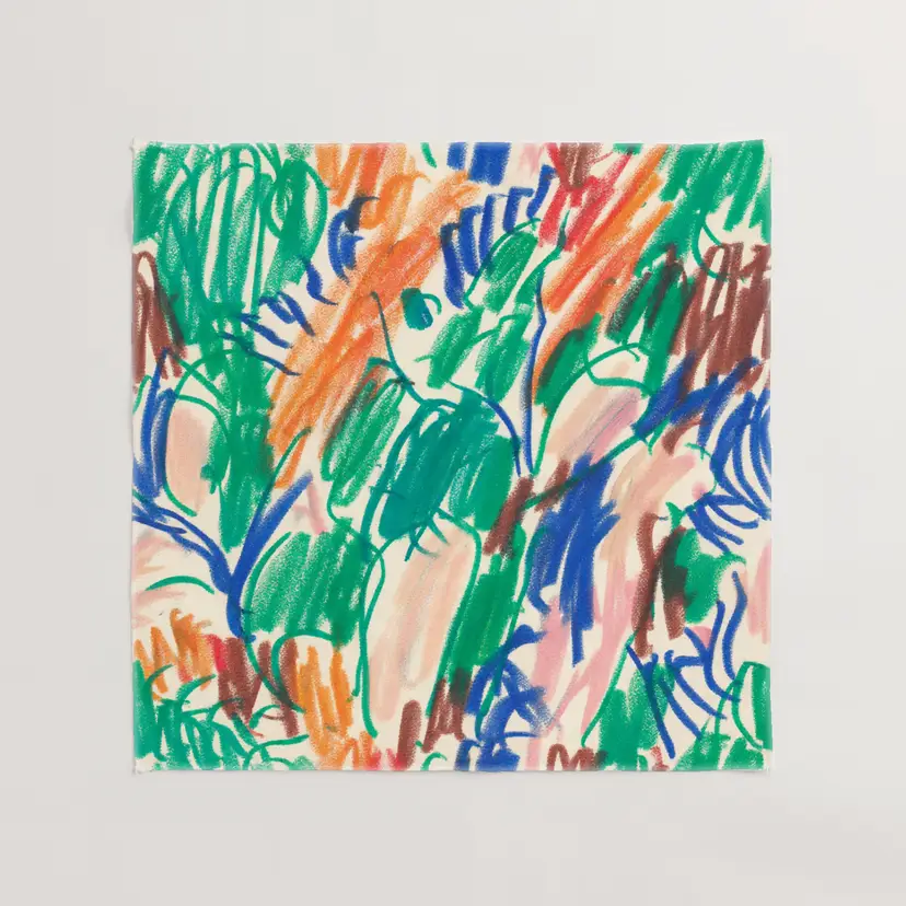 Summer Grass 100% Cotton Lightweight Gauze Scarf