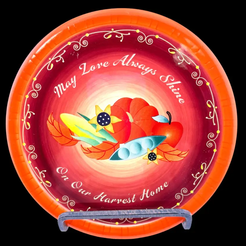 Vintage Russ Fall Trivet By Bonnie Lynn 6” x 6”