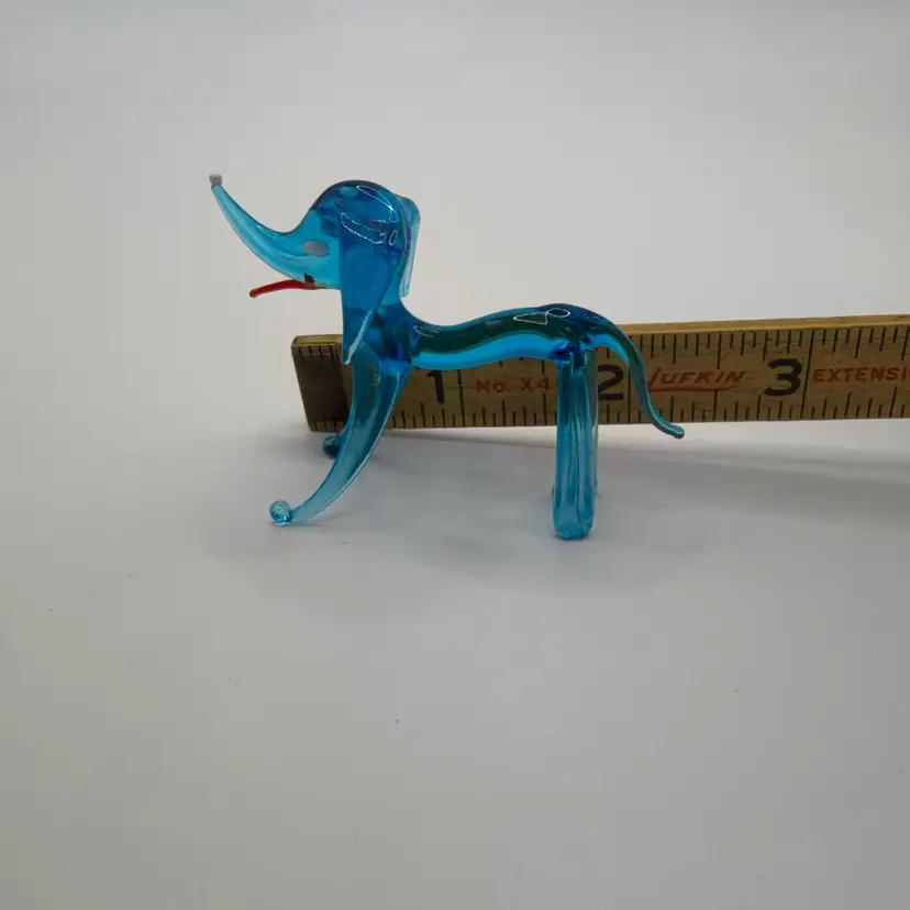🔔 Mini Lampwork Glass Dog