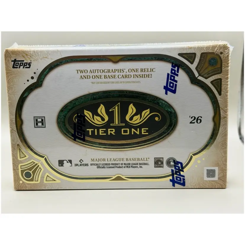 2026 Topps Tier One Hobby Box - Sealed