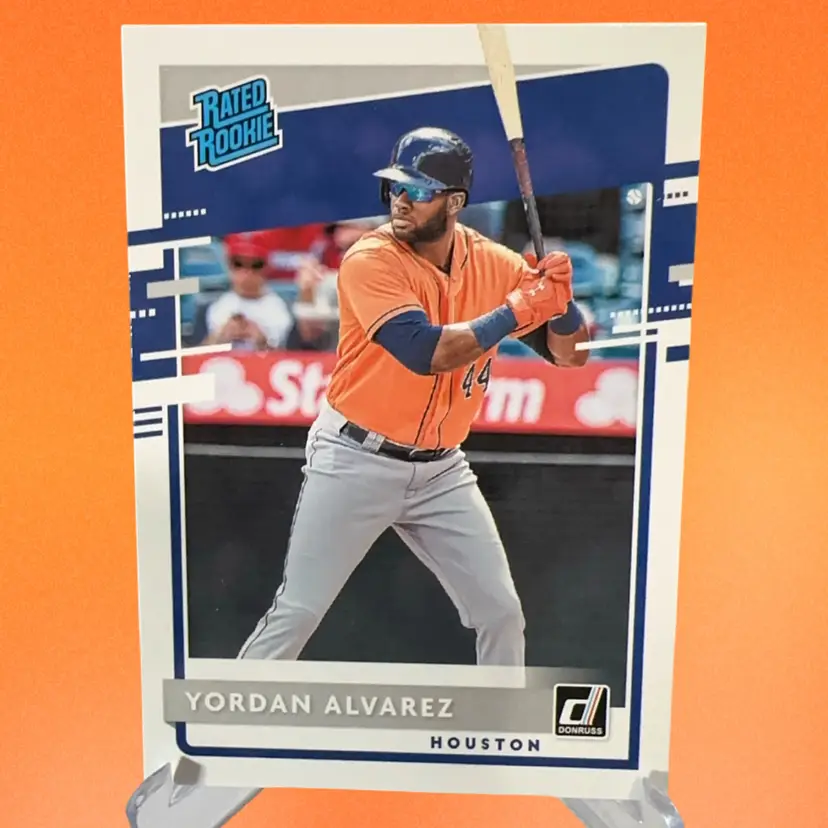 Yordan Alvarez Donruss RC