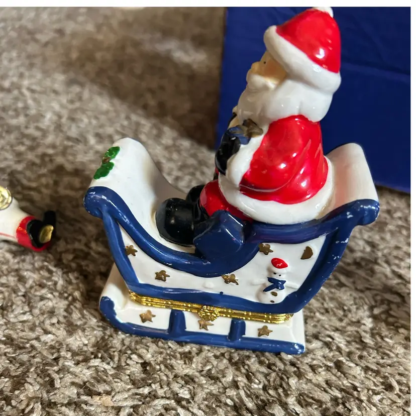 Santa Trinket Box