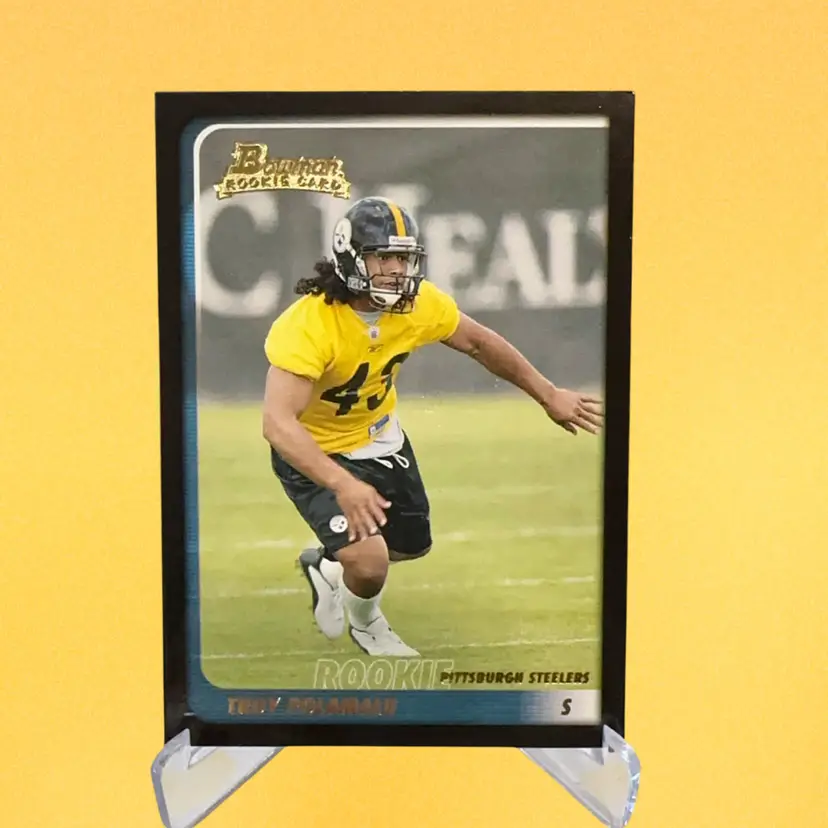 Troy Polamalu Bowman RC! 🤯