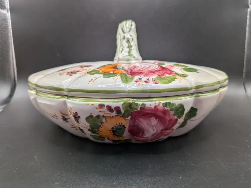 Italian Majolica Pottery Signed & Marked