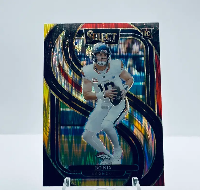 Bo Nix Select Shock (Premier) Rookie Card - Broncos