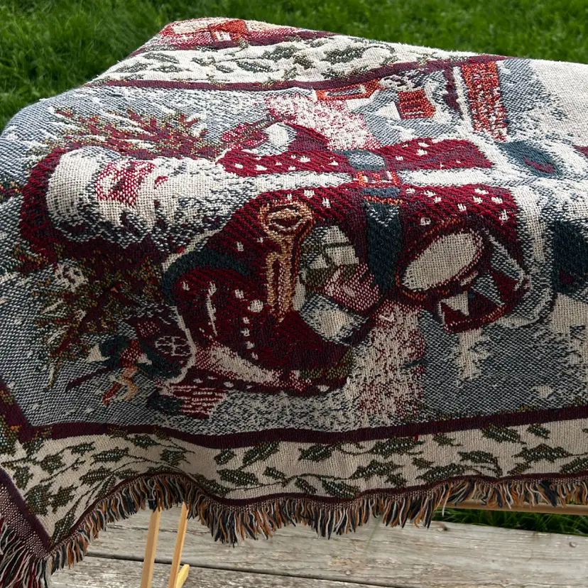 Santa Tapestry Blanket