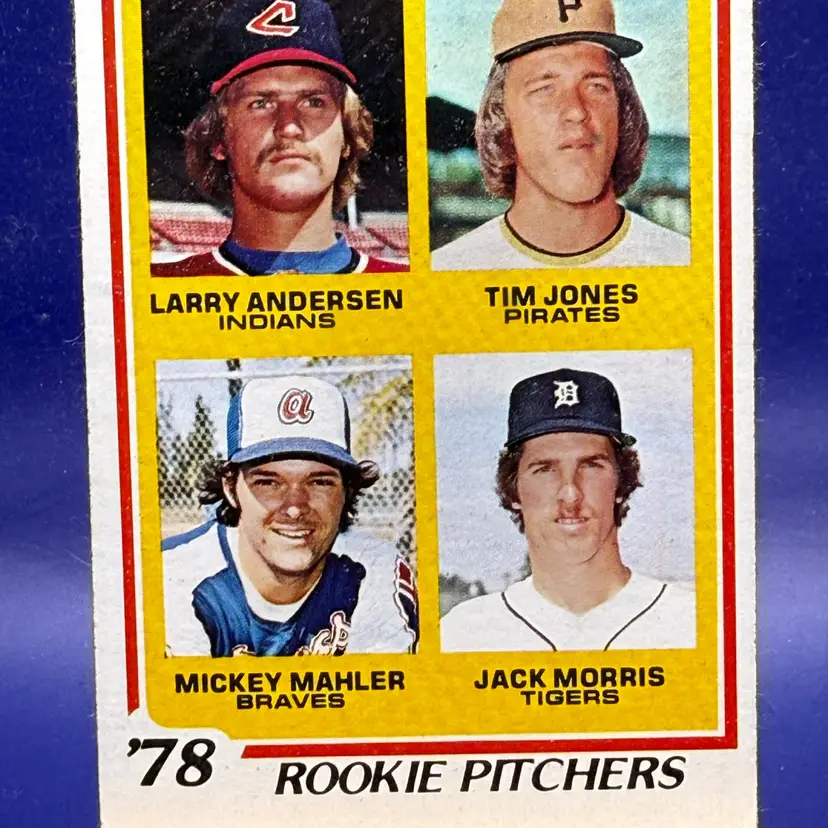 1979 Topps Jack Morris RC #703 B94