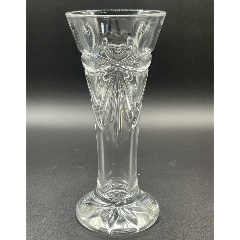 Vintage Waterford Crystal Love Heart Bud Vase