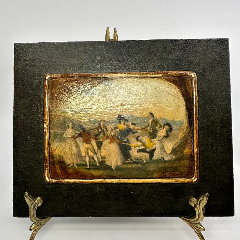 Vintage Murillo & Goya Wall Art Plaque