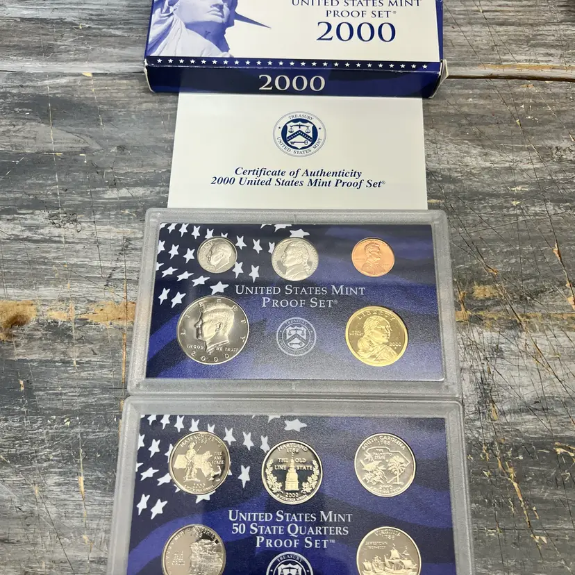 Uncirculated 2000 United States Mint Proof Set