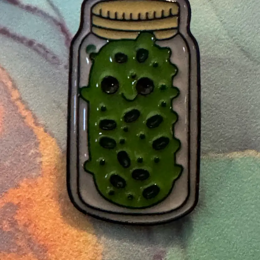 Cute Pickle Pin
