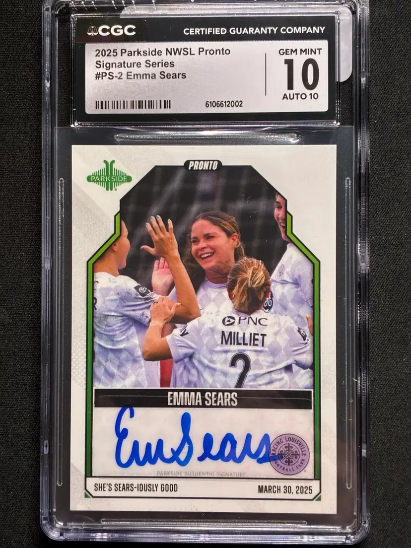 2025 Parkside Pronto Signature Series PS-2 Emma Sears Auto /25