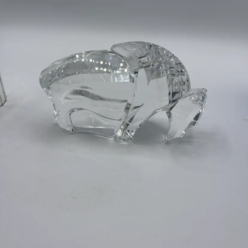 Swarovski Crystal Buffalo Item #624598 Retired Mint Condition Retail $385.