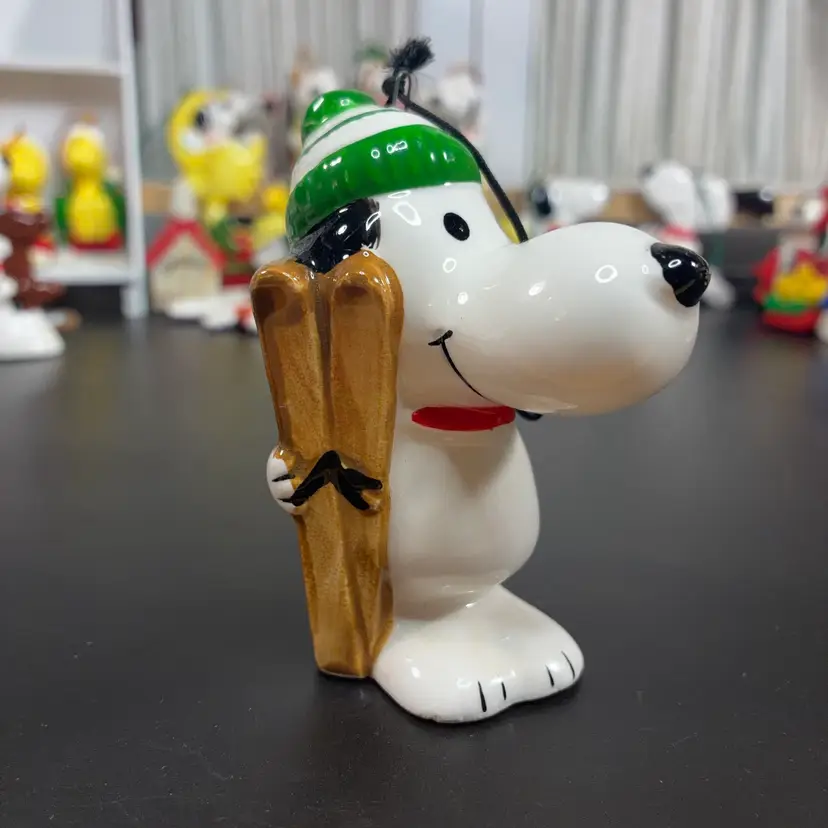 #25 - Vintage Japan Peanuts Ornament Snoopy