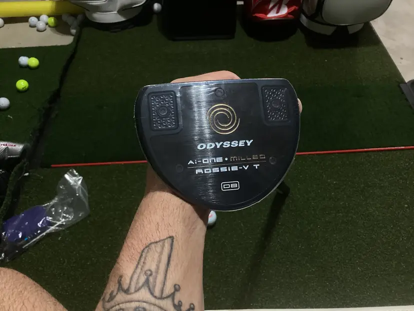 Odyssey Ai-ONE Milled Rossie V-T DB 34" Putter | Like New | Headcover | SuperStroke Grip
