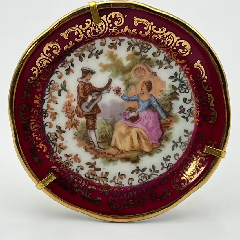 Limoges France Mini Plate/ Butter Pat