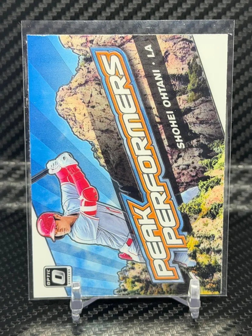 2019 Donruss Optic Peak Performers Shohei Ohtani Los Angeles Angels - midwestboxbreaks.net