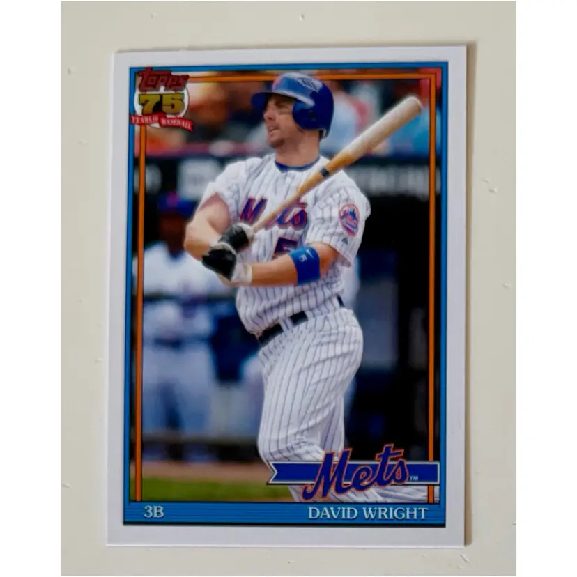 David Wright 1991 Topps New York Mets
