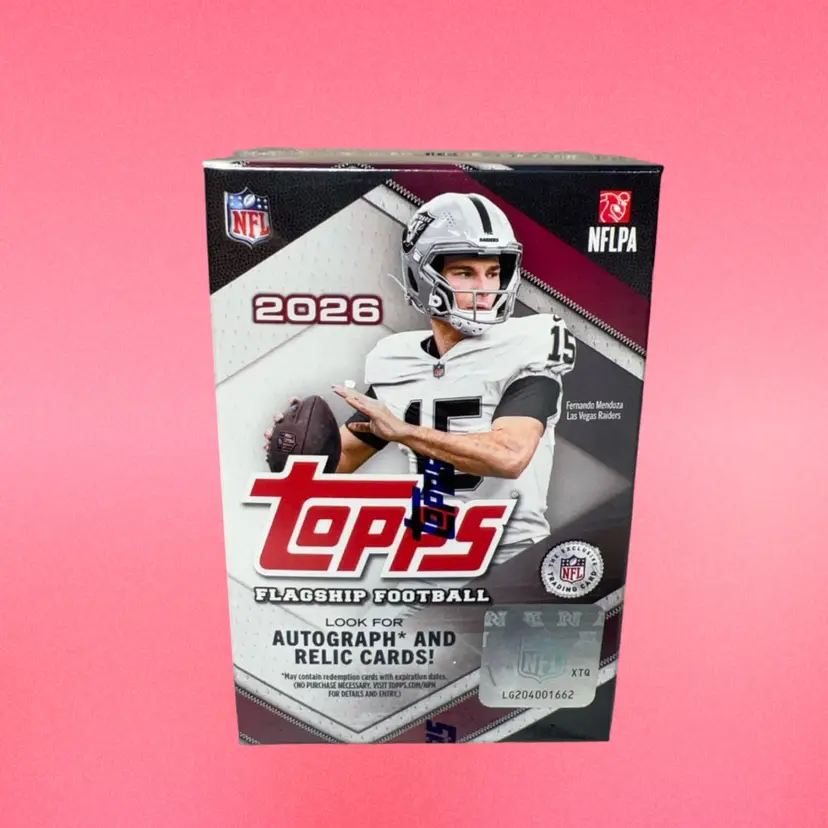 LIMIT 1! 2026 Topps Flagship Football Blaster Box (stacked shipping)
