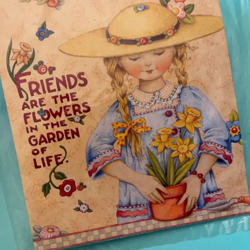 VTG Mary Engelbreit Collectible Needle Card
