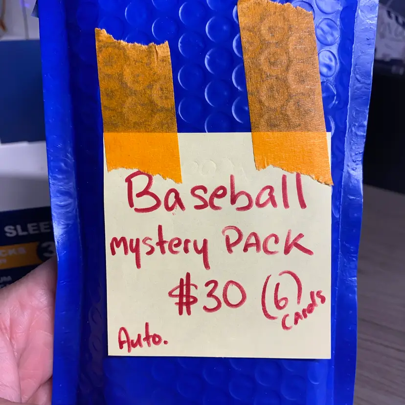 Baseball Mystery Pack (6) Cards