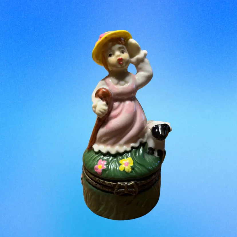 12. Little Bo Peep Trinket Box.