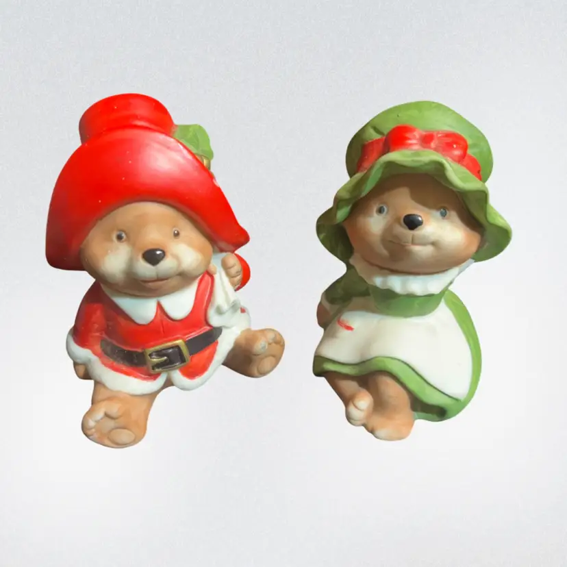 Christmas Homco Bears