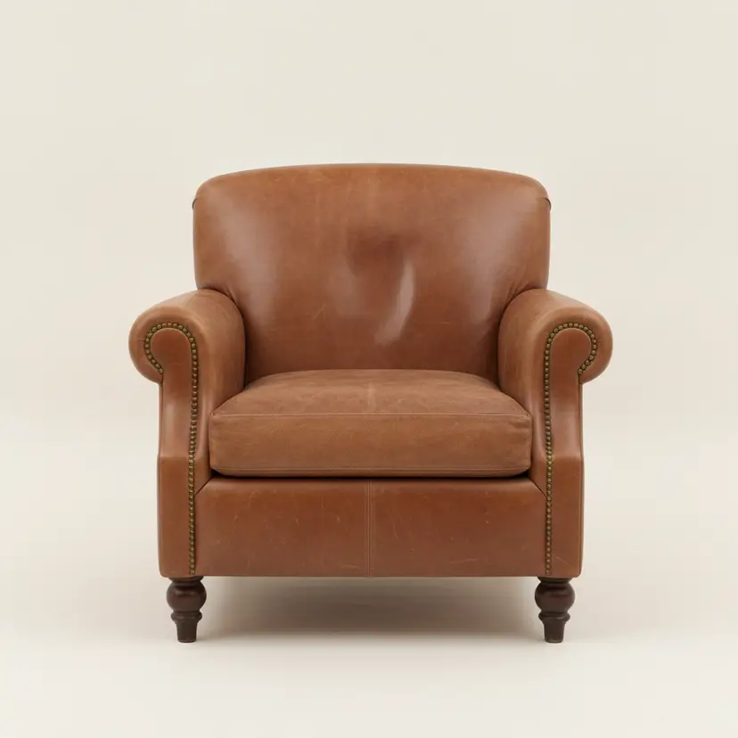 Vintage Leather Chair - Auction