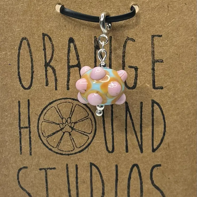#3 Vintage Glass Lampwork Charm - Handmade by Me
