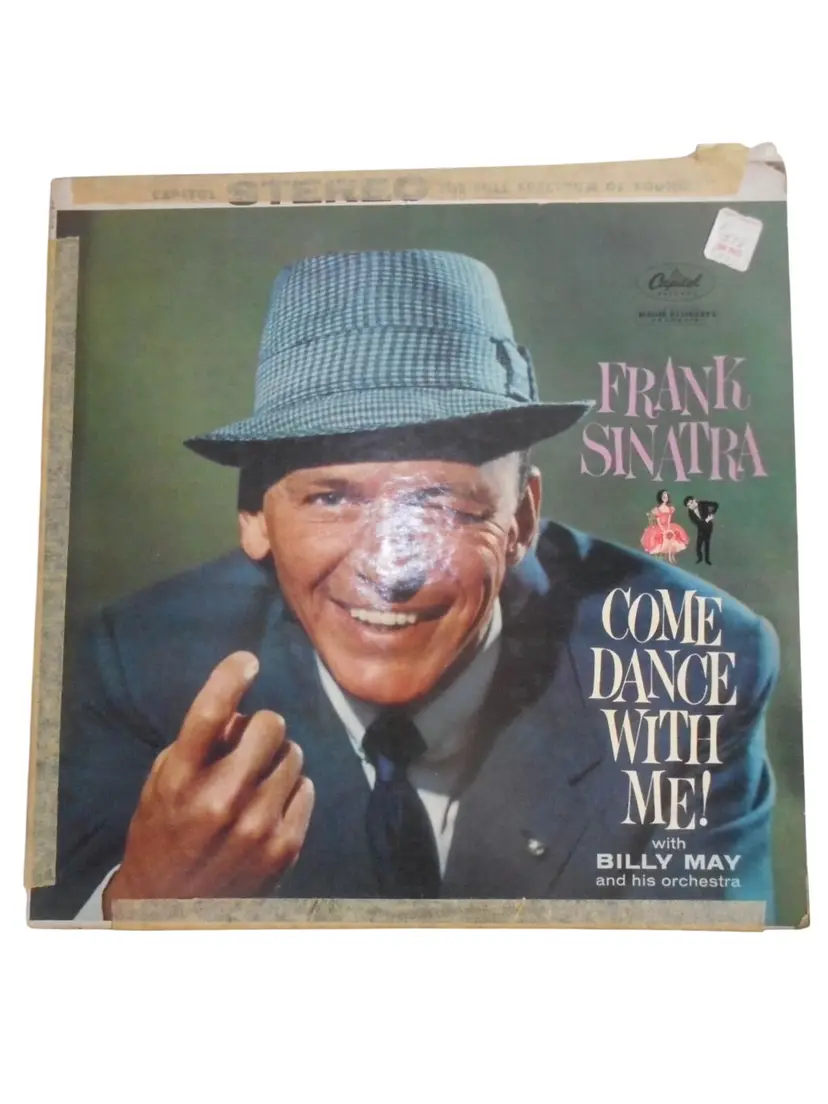 Frank Sinatra LP Vinyl Record Come Dance With Me! Capitol Billy May Orchestra