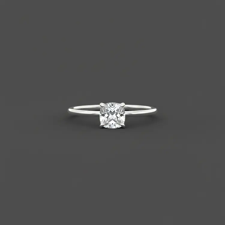 Minimalist Silver Ring - Ships Internationally