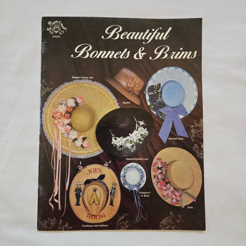 Ephemera "Beautiful Bonnets & Brims" And I Made it Myself pamphlet with Issues
